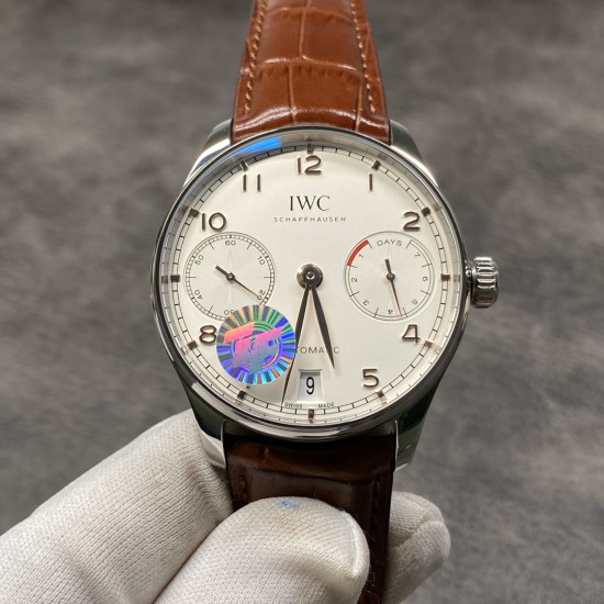 IWC-Portugieser 7 Days 42mm SS/LE White Dial ZF V5 A52010