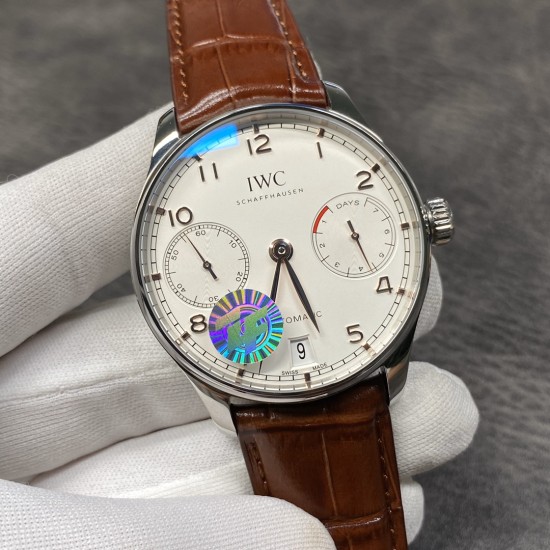 IWC-Portugieser 7 Days 42mm SS/LE White Dial ZF V5 A52010