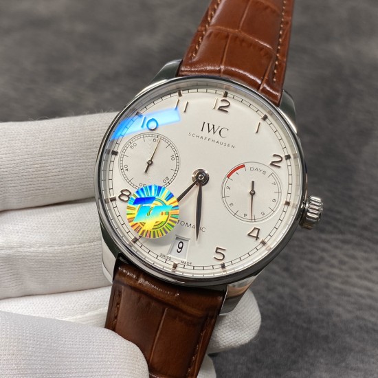 IWC-Portugieser 7 Days 42mm SS/LE White Dial ZF V5 A52010