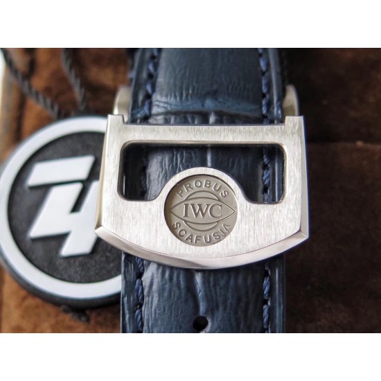 IWC-Portugieser Annual Cal IW503502 44mm SS/LE Wht/Bl ZF A52850