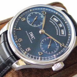 IWC-Portugieser Annual Cal IW503502 44mm SS/LE Blue ZF A52850