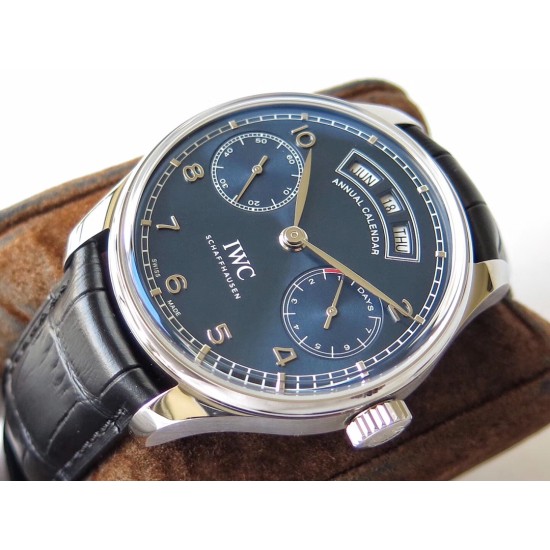 IWC-Portugieser Annual Cal IW503502 44mm SS/LE Blue ZF A52850