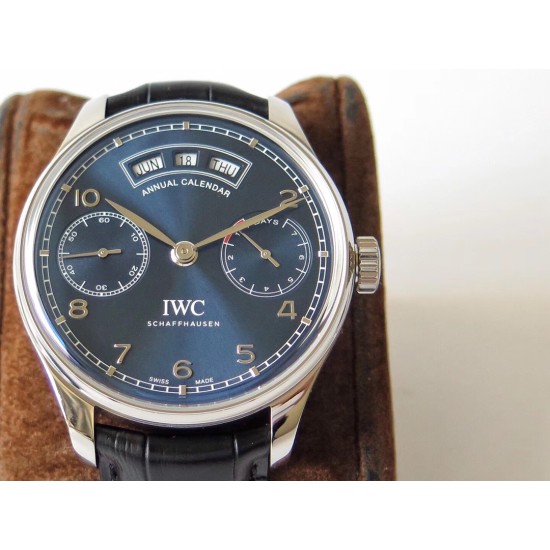 IWC-Portugieser Annual Cal IW503502 44mm SS/LE Blue ZF A52850