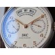 IWC-Portugieser Annual Cal IW503502 44mm SS/LE Wht/R ZF A52850