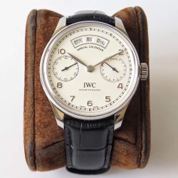 IWC-Portugieser Annual 44mm SS/LE Wht ZF A52850