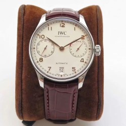 IWC-Portugieser 7 Days 42mm SS/LE White Dial ZF V5 A52010