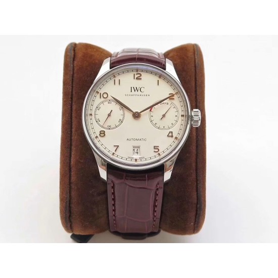 IWC-Portugieser 7 Days 42mm SS/LE White Dial ZF V5 A52010