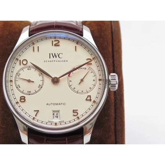 IWC-Portugieser 7 Days 42mm SS/LE White Dial ZF V5 A52010