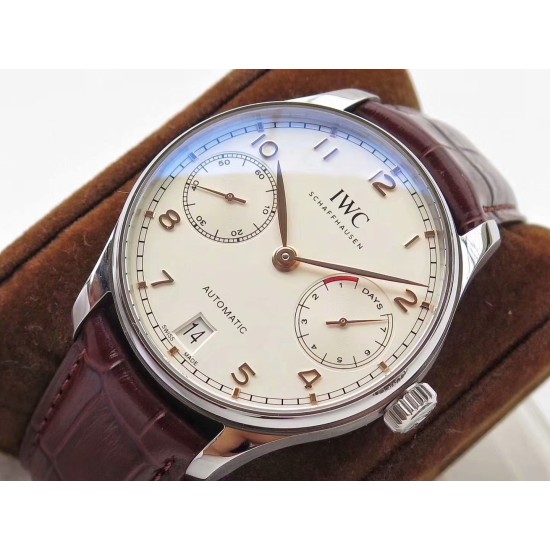 IWC-Portugieser 7 Days 42mm SS/LE White Dial ZF V5 A52010