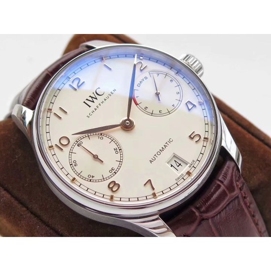 IWC-Portugieser 7 Days 42mm SS/LE White Dial ZF V5 A52010