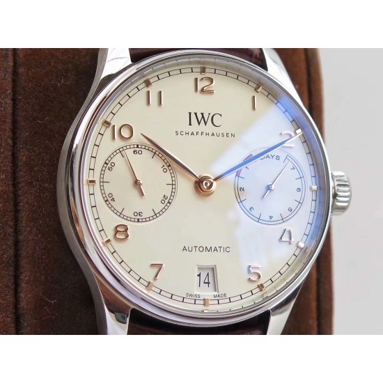 IWC-Portugieser 7 Days 42mm SS/LE White Dial ZF V5 A52010