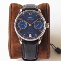 IWC-Portugieser 7 Days 42mm SS/LE Blue Dial ZF V5 A52010
