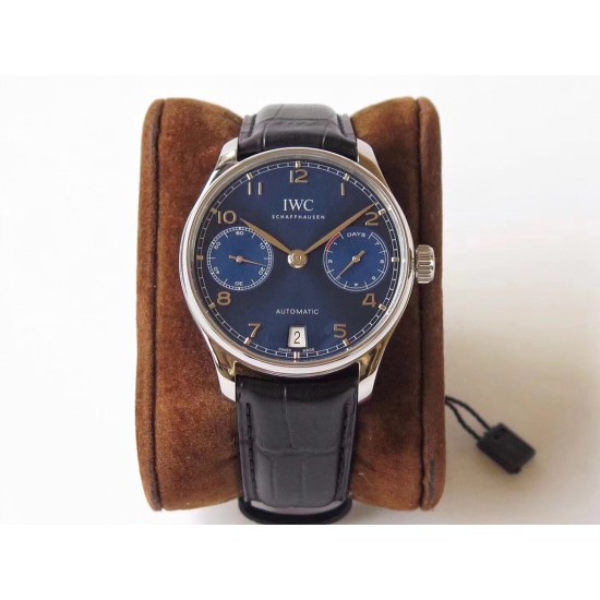 IWC-Portugieser 7 Days 42mm SS/LE Blue Dial ZF V5 A52010