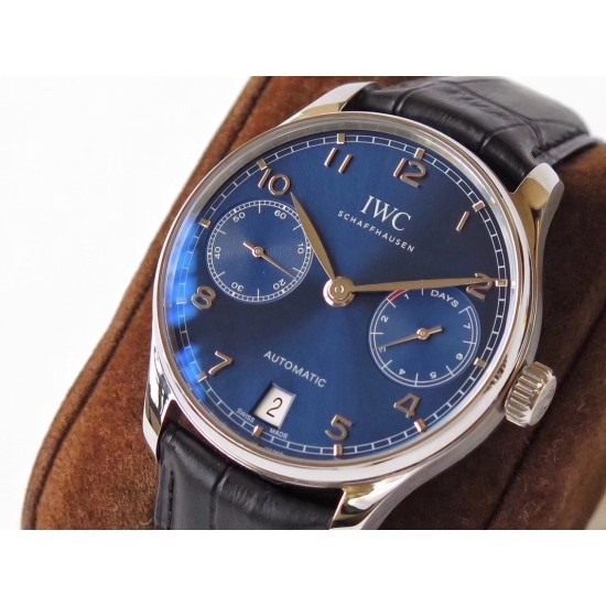 IWC-Portugieser 7 Days 42mm SS/LE Blue Dial ZF V5 A52010