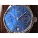 IWC-Portugieser 7 Days 42mm SS/LE Blue Dial ZF V5 A52010