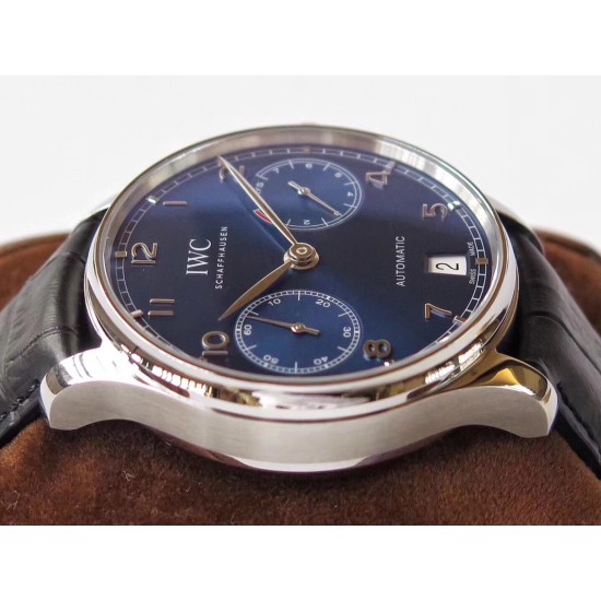 IWC-Portugieser 7 Days 42mm SS/LE Blue Dial ZF V5 A52010