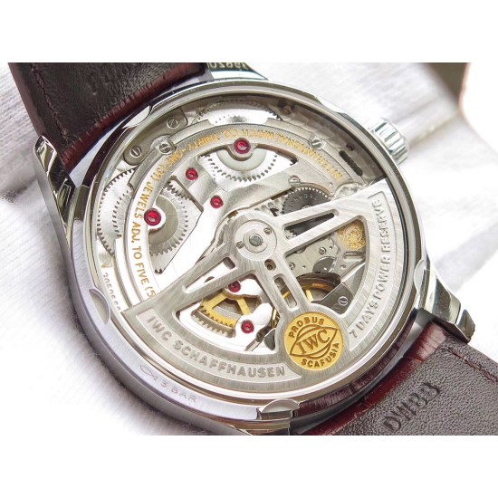 IWC-Portugieser 7 Days 42mm SS/LE Grey Dial ZF V5 A52010