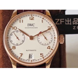 IWC-Portugieser 7 Days 42mm RG/LE White Dial ZF V5 A52010