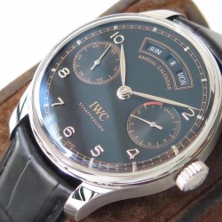 IWC-Portugieser Annual Cal IW503502 44mm SS/LE Black ZF A52850