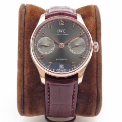 IWC-Portugieser 7 Days 42mm RG/LE Grey Dial ZF V5 A52010