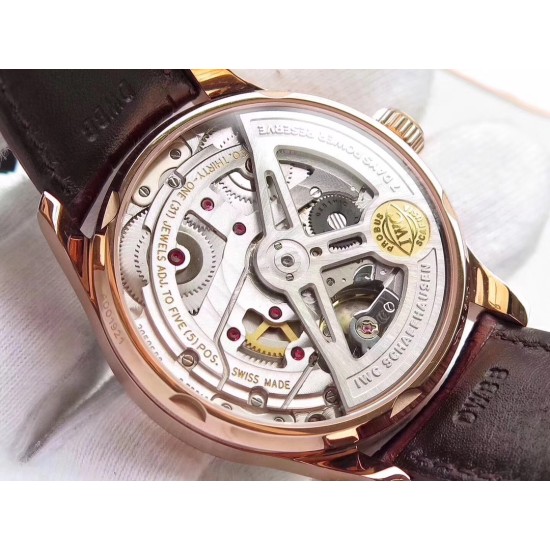 IWC-Portugieser 7 Days 42mm RG/LE Grey Dial ZF V5 A52010