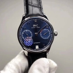 IWC-Portugieser 7 Days 42mm SS/LE Blue Dial ZF V5 A52010