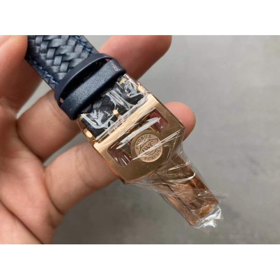 IWC-Portugieser 7 Days 42mm RG/LE Blue Dial ZF V5 A52010