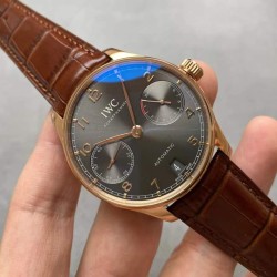 IWC-Portugieser 7 Days 42mm RG/LE Grey Dial ZF V5 A52010