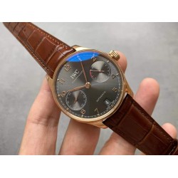 IWC-Portugieser 7 Days 42mm RG/LE Grey Dial ZF V5 A52010