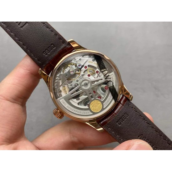 IWC-Portugieser 7 Days 42mm RG/LE Grey Dial ZF V5 A52010