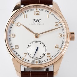 IWC-Portugieser 40mm RG/LE White/White Num ZF A82200