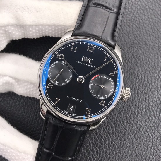 IWC-Portugieser 7 Days 42mm SS/LE Black Dial ZF V5 A52010