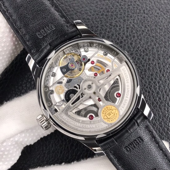 IWC-Portugieser 7 Days 42mm SS/LE Black Dial ZF V5 A52010