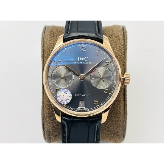 IWC-Portugieser 7 Days 42mm YG/LE Black Dial ZF V5 A52010