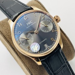 IWC-Portugieser 7 Days 42mm YG/LE Black Dial ZF V5 A52010