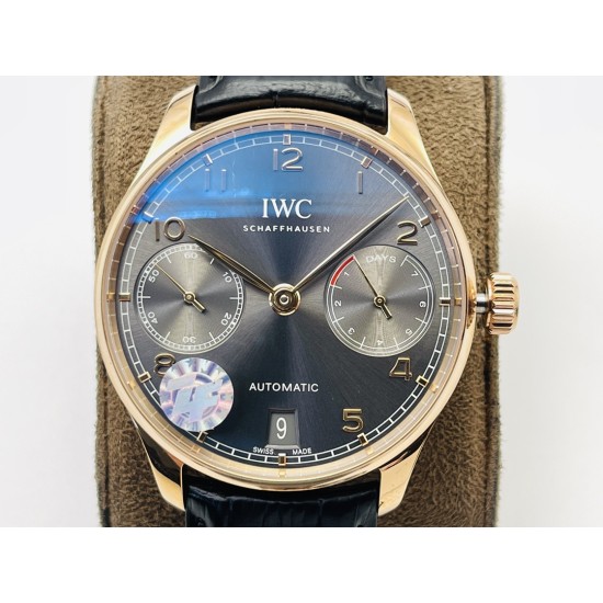 IWC-Portugieser 7 Days 42mm YG/LE Black Dial ZF V5 A52010