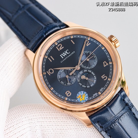 IWC-Portugieser Perp 42mm RG/LE White ZF 9015