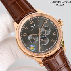 IWC-Portugieser Perp 42mm RG/LE Blue ZF 9015