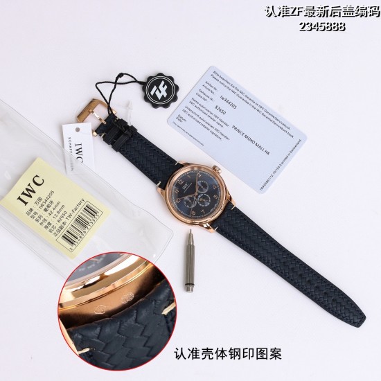 IWC-Portugieser Perp 42mm RG/LE White ZF 9015