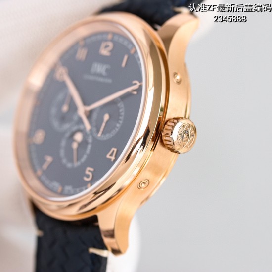 IWC-Portugieser Perp 42mm RG/LE White ZF 9015