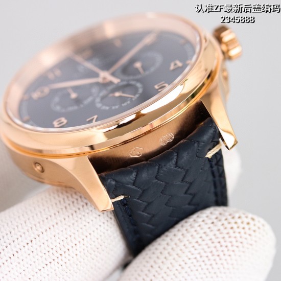 IWC-Portugieser Perp 42mm RG/LE White ZF 9015