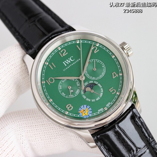 IWC-Portugieser Perp 42mm SS/LE White ZF 9015