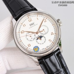 IWC-Portugieser Perp 42mm SS/LE White ZF 9015