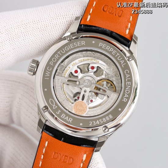 IWC-Portugieser Perp 42mm SS/LE White ZF 9015