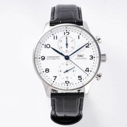 IWC-Portugieser Chrono IW371605 41mm SS/LE White/Num ZF A69355