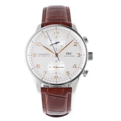 Portugueser Chrono 41mm SS/LE White/Num ZF A69355