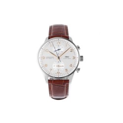 Portugueser Chrono 41mm SS/LE White/Num ZF A69355
