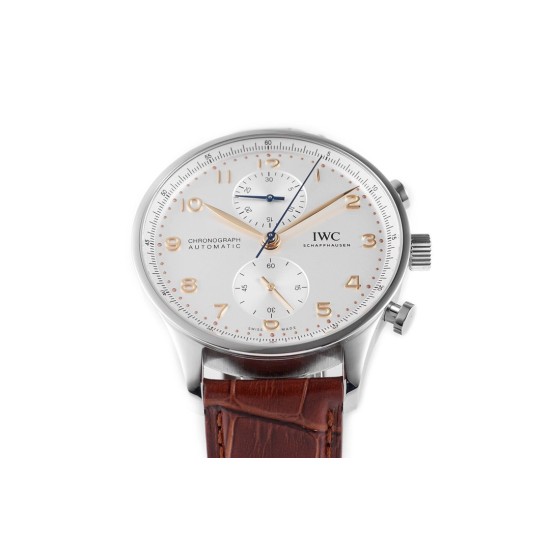 Portugueser Chrono 41mm SS/LE White/Num ZF A69355