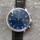 IWC-Portugieser Chrono IW371605 41mm SS/LE Blue/Num ZF A69355