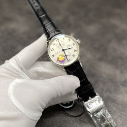 IWC-Portugieser Chrono IW371605 41mm SS/LE White/Num ZF A69355